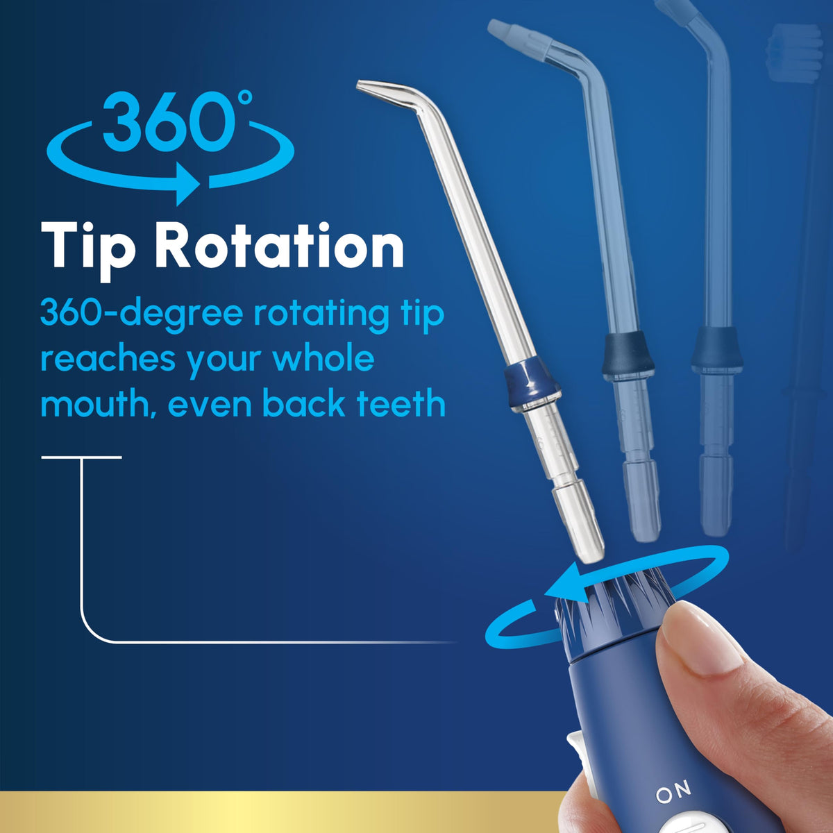 Waterpik Aquarius Water Flosser, Blue, WP-663