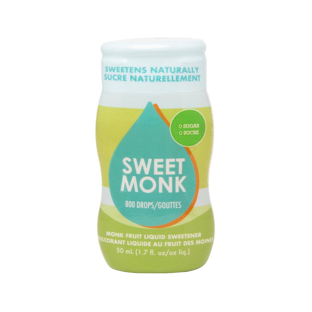 SweetMonk Pure Monk Fruit Liquid Sweetener, 1.7 oz