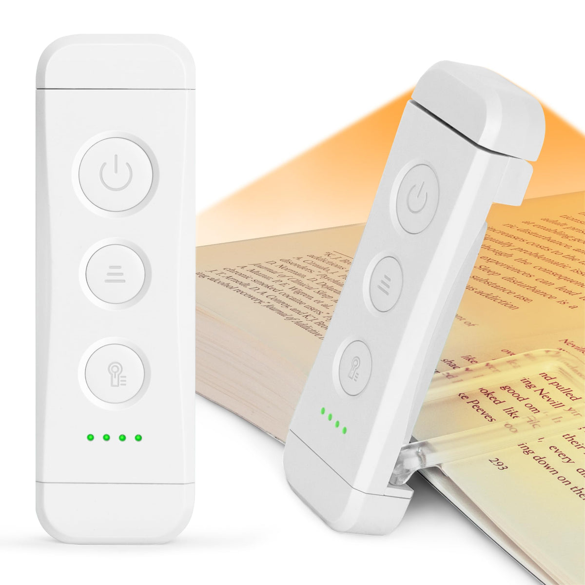 Glocusent USB Rechargeable LED Book Light