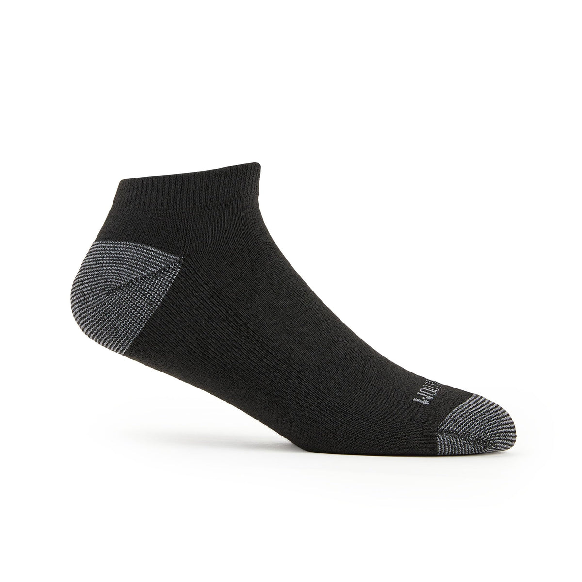 Fruit of the Loom Men's Dual Defense Low Cut Socks, Black, M, 12 Pack