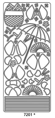 Peel Off Sticker -Chinese Dolls Accessories