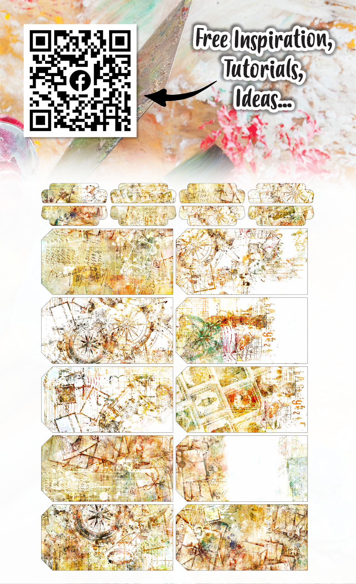 AALL and Create - Ephemera Die-Cuts - Golden Tickets