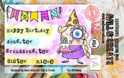 AALL and Create #964 - A7 Stamp Set - Girl Birthday