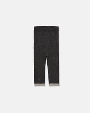 7AM Hug Me Leggings, Black Melange