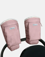 7AM Enfant Warmmuffs Oslo Stroller Hand Muffs, Ash Rose