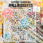 AALL and Create Stencil - 80 - Lushly Leafy