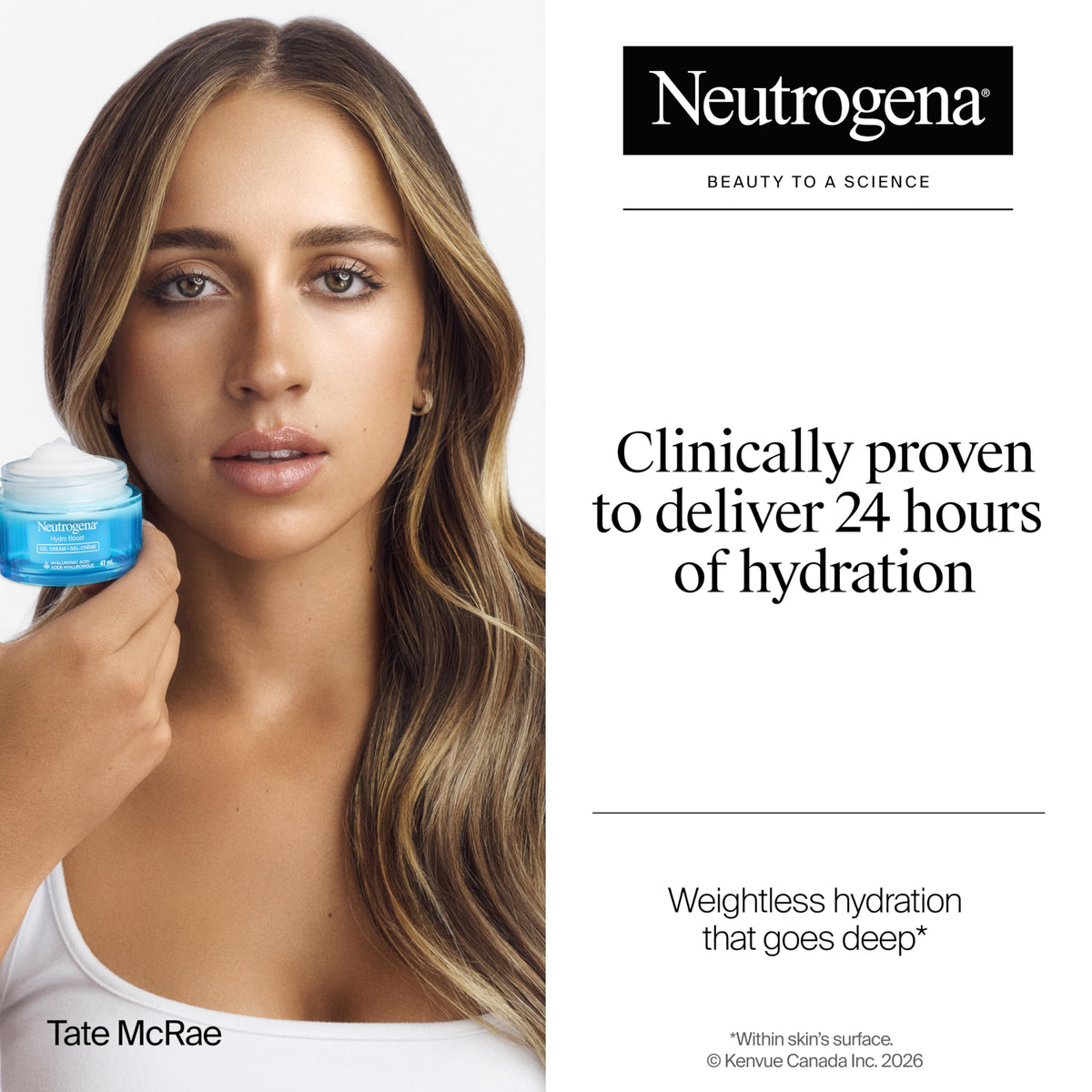 Neutrogena Hydro Boost Gel Cream Face Moisturizer, 47 ml