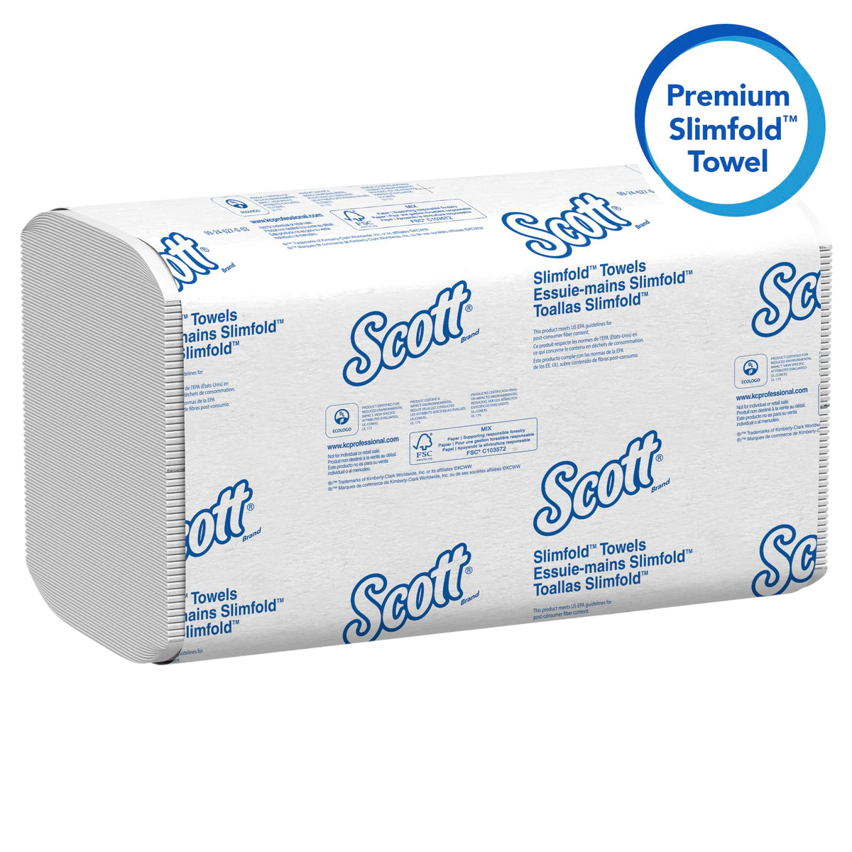 Scott Professional Pro Slimfold Paper Towels, 04442, 24 x 90 Sheets