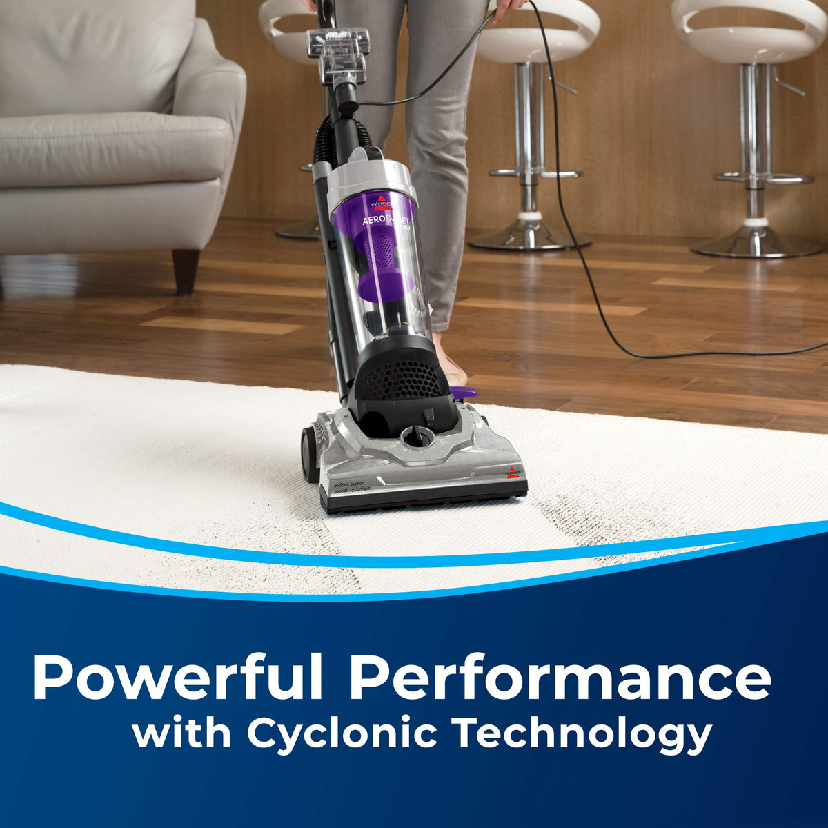 Bissell AeroSwift Turbo Compact Upright Vacuum, 1808B