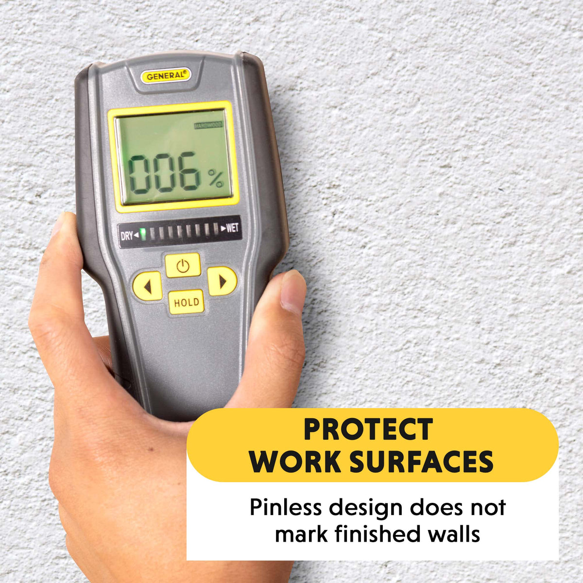 General Tools MMD7NP Pinless Digital Moisture Meter