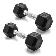 CAP Barbell 12 LB Coated Hex Dumbbell Pair