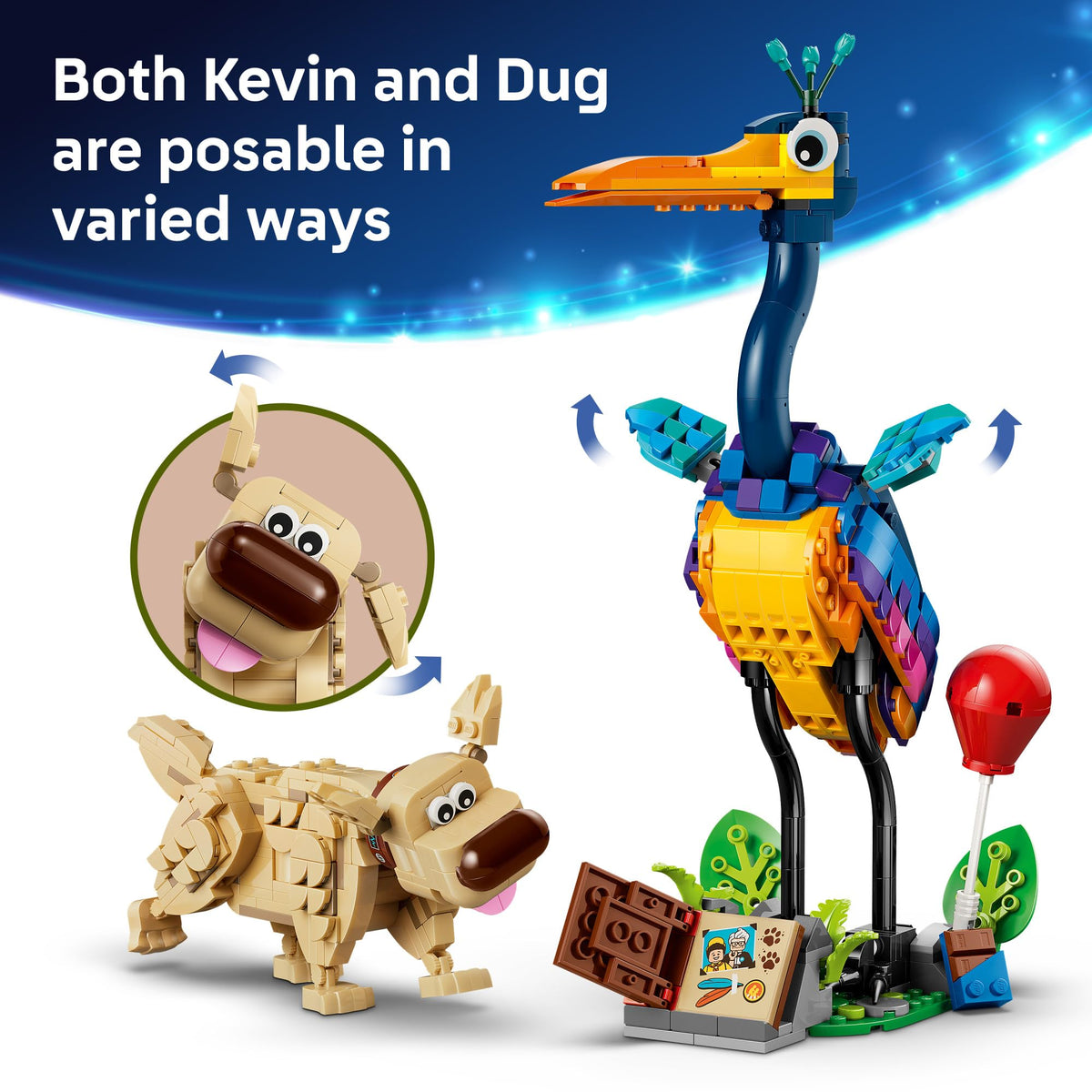 LEGO Disney Pixar Kevin & Dug 'Up' Set 43290, Ages 9+