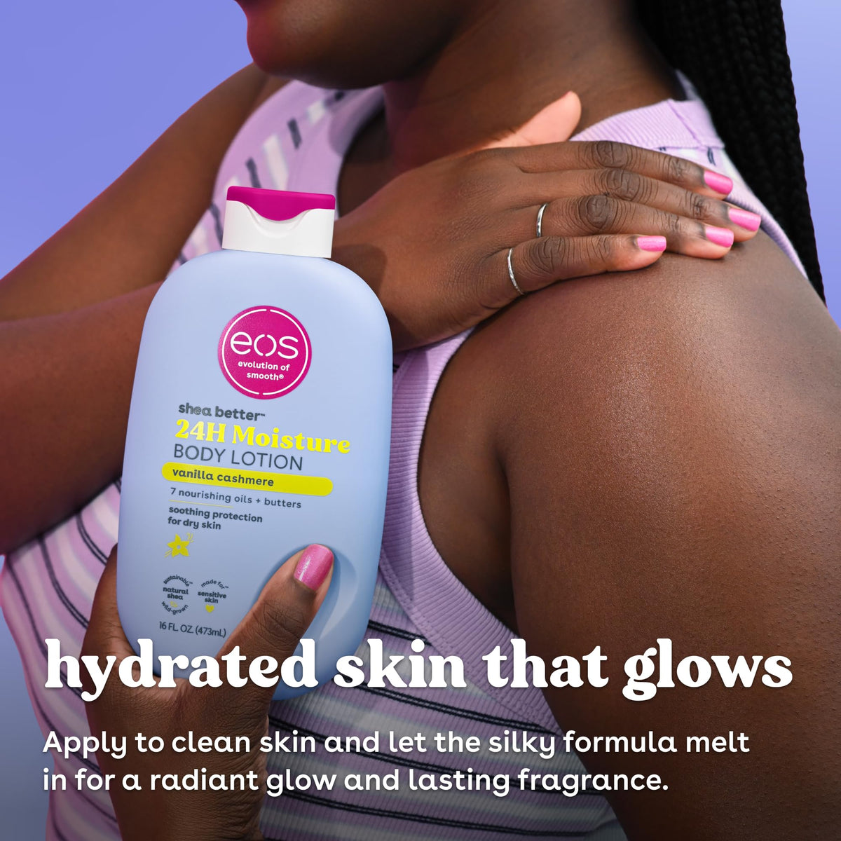 Shea Better 24H Moisture Body Lotion, Vanilla Cashmere