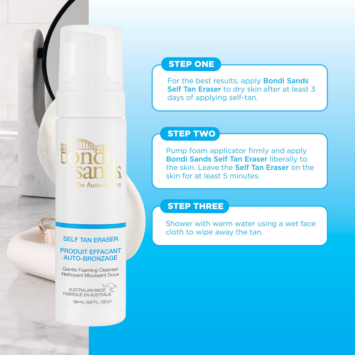 Bondi Sands Self Tan Eraser, 150 ml