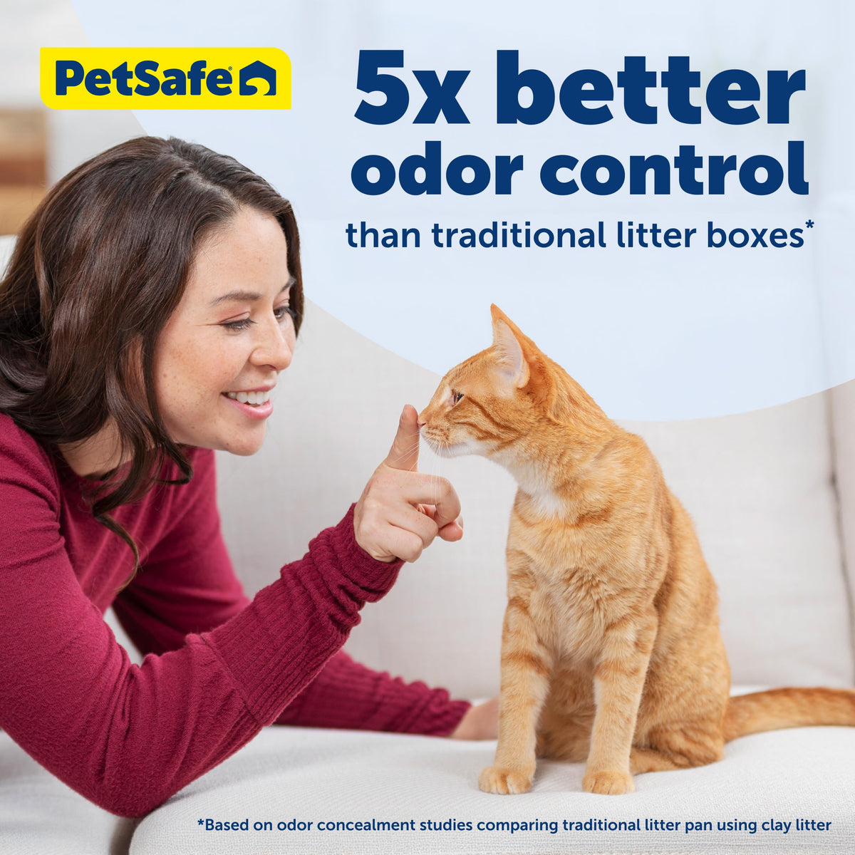 PetSafe ScoopFree Crystal Litter Tray Refills, Lavender, 3-Pack