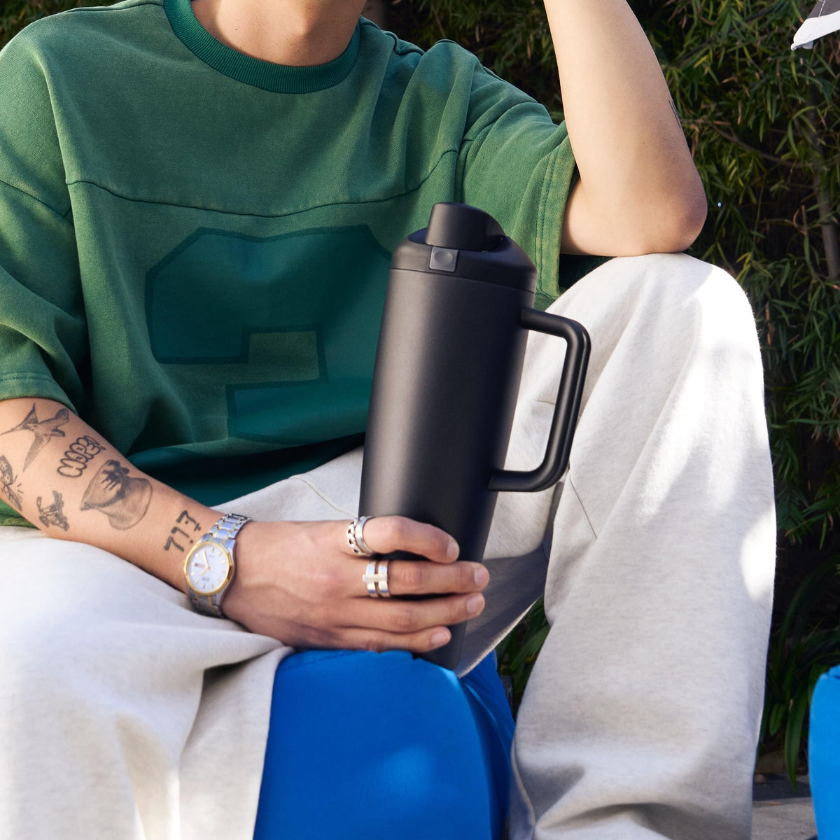 Owala FreeSip Insulated Water Bottle, 40 oz, Summer Sweetness