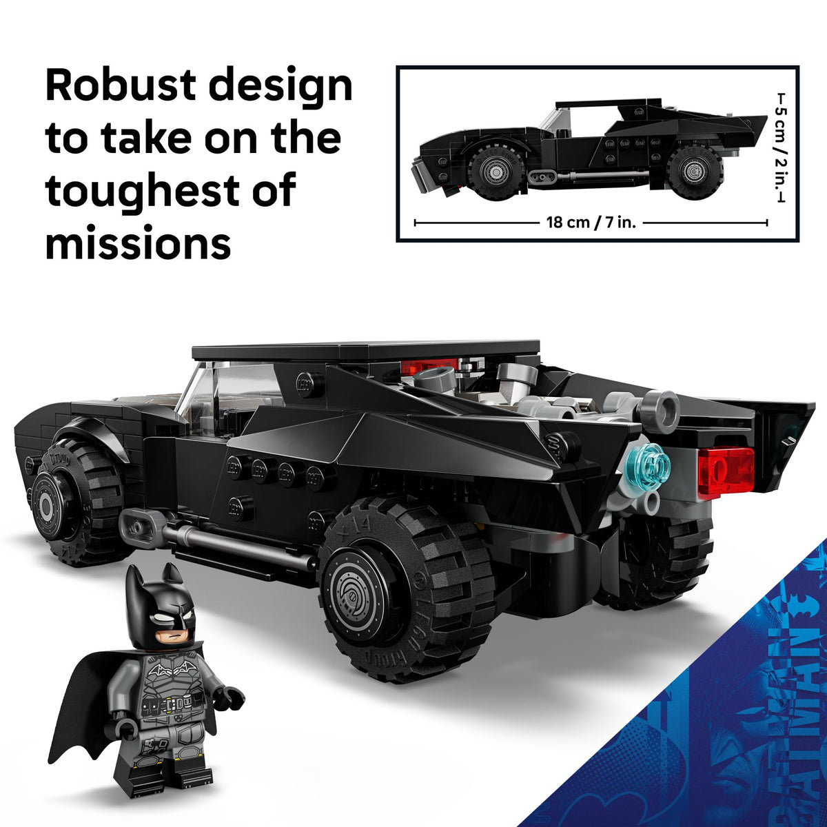 LEGO DC Batman: The Batman Batmobile Building Set (76332)