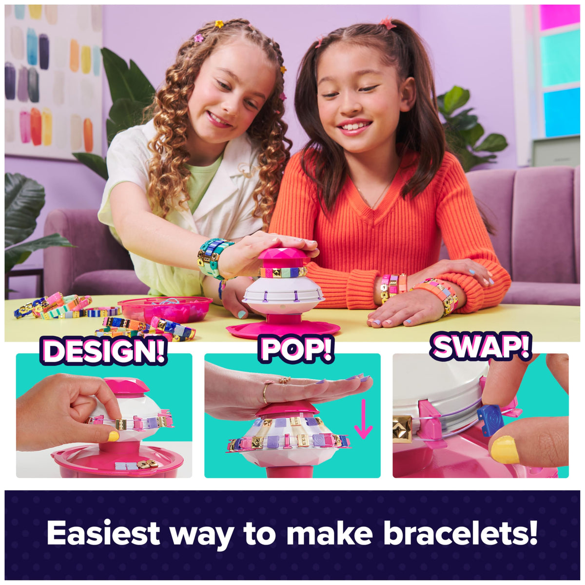 Cool Maker PopStyle Bracelet Making Kit, Ages 7+