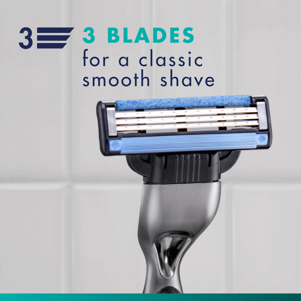 Gillette Mach3 Men's Razor Blade Refills, 12 Refills