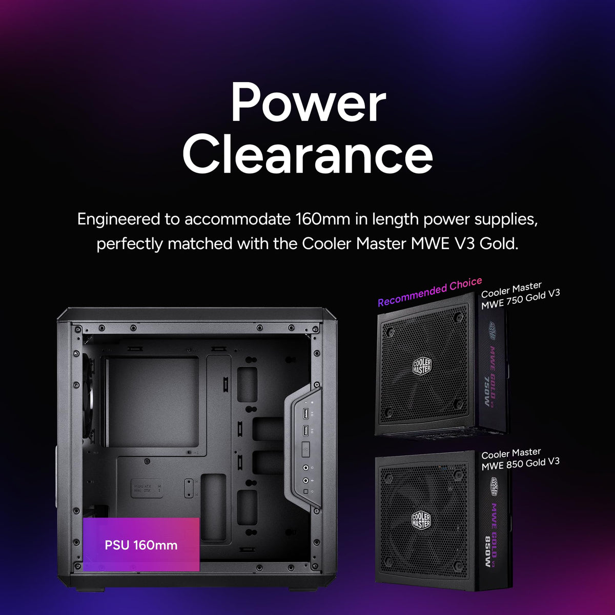 Cooler Master MasterBox Q300L Micro-ATX Tower, MCB-Q300L-KANN-S00