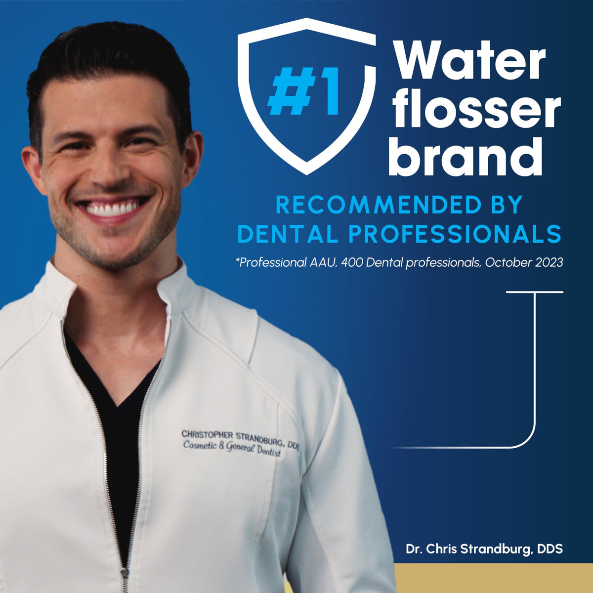 Waterpik Aquarius Water Flosser, WP-662, Black