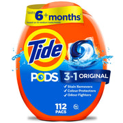 Tide PODS Laundry Detergent Pacs, Original Scent, 112 Count
