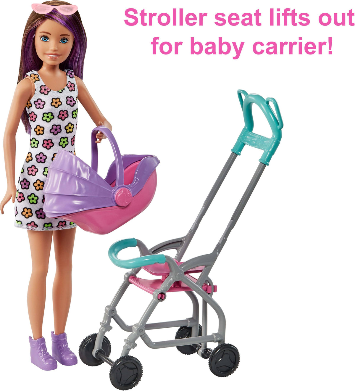 Barbie Skipper Babysitters, Inc. Playset with Doll and Stroller