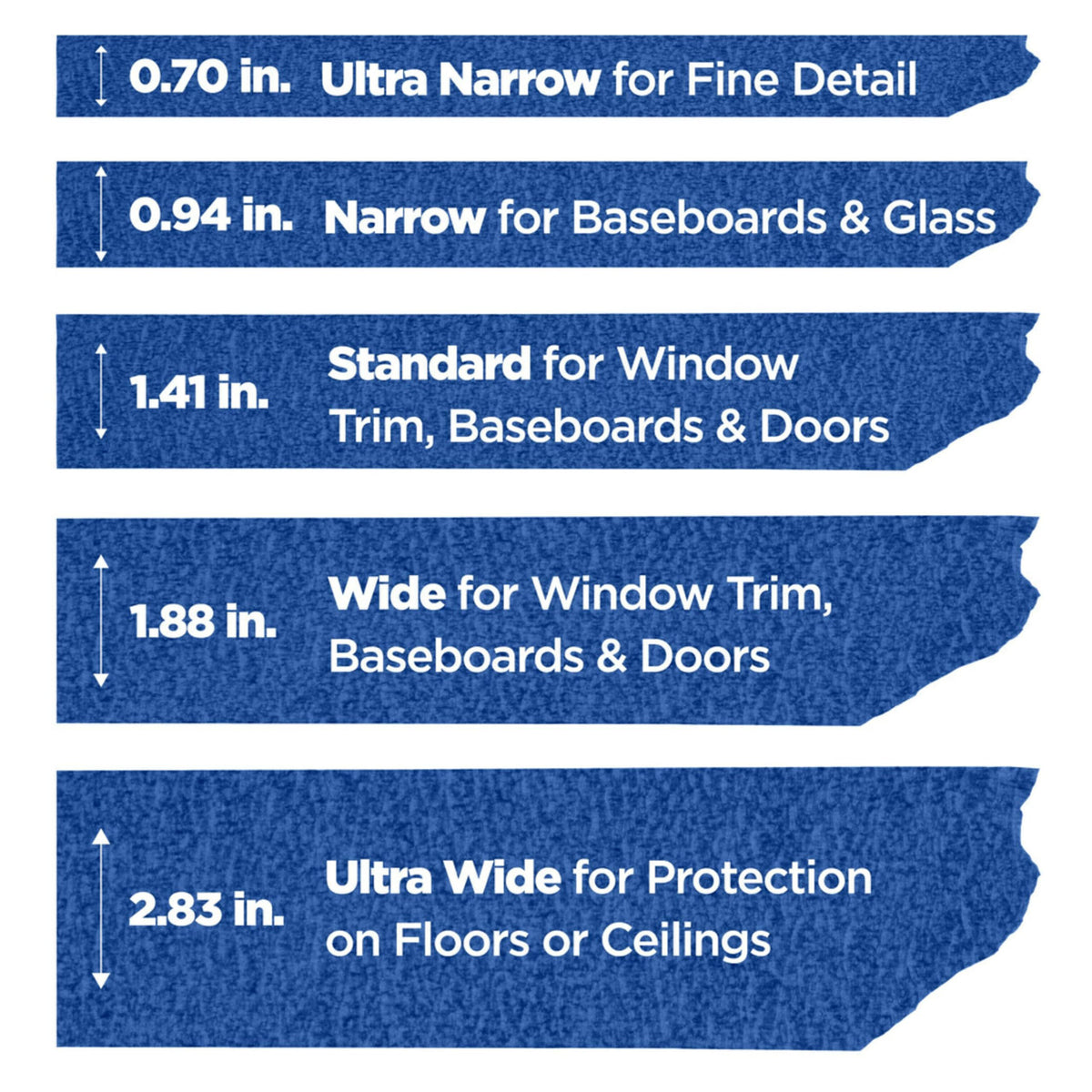 ScotchBlue Original Painter's Tape, 24 mm, 6 Rolls, 2090-24EP6