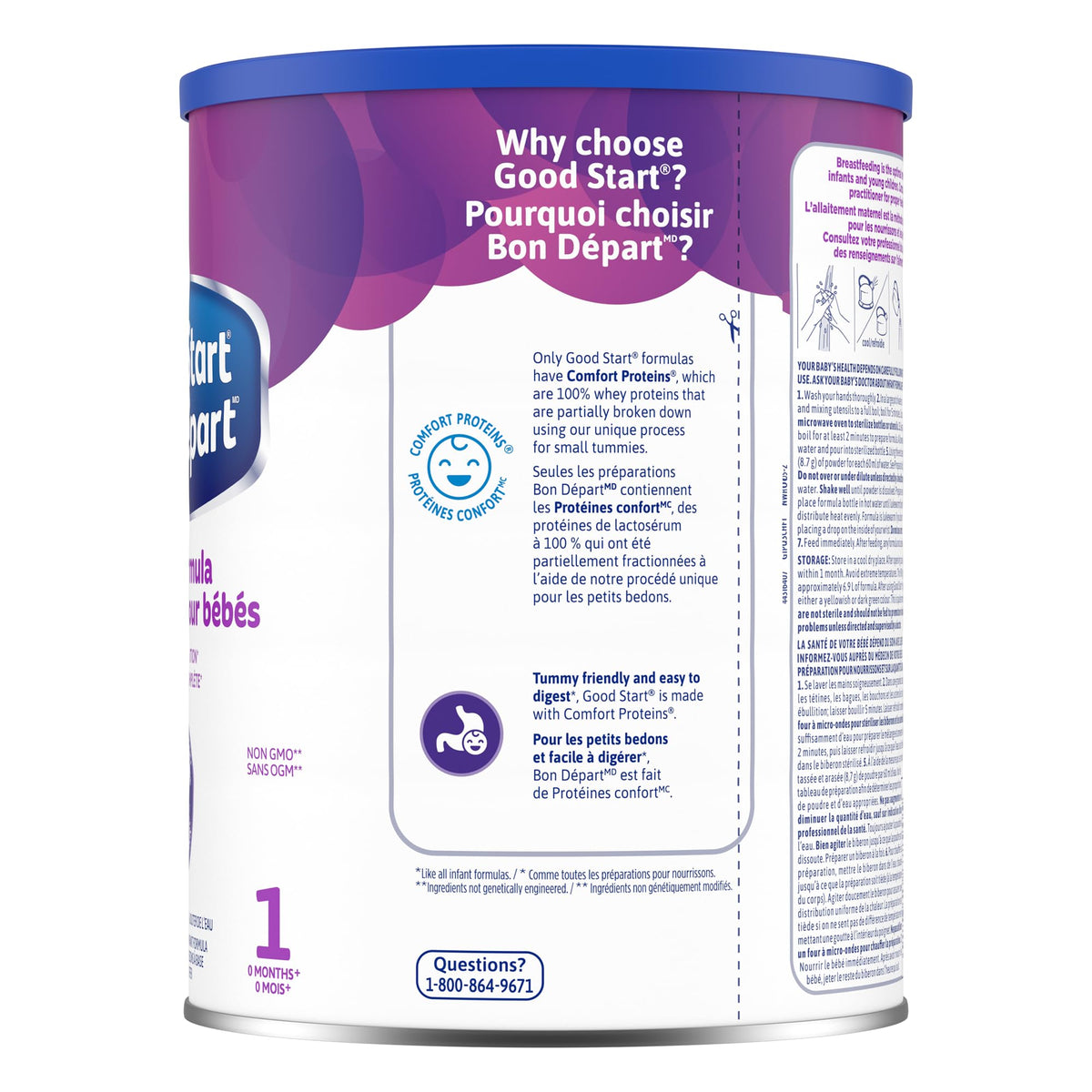 Good Start Stage 1 Baby Formula Powder, 0+ Months, 900 g
