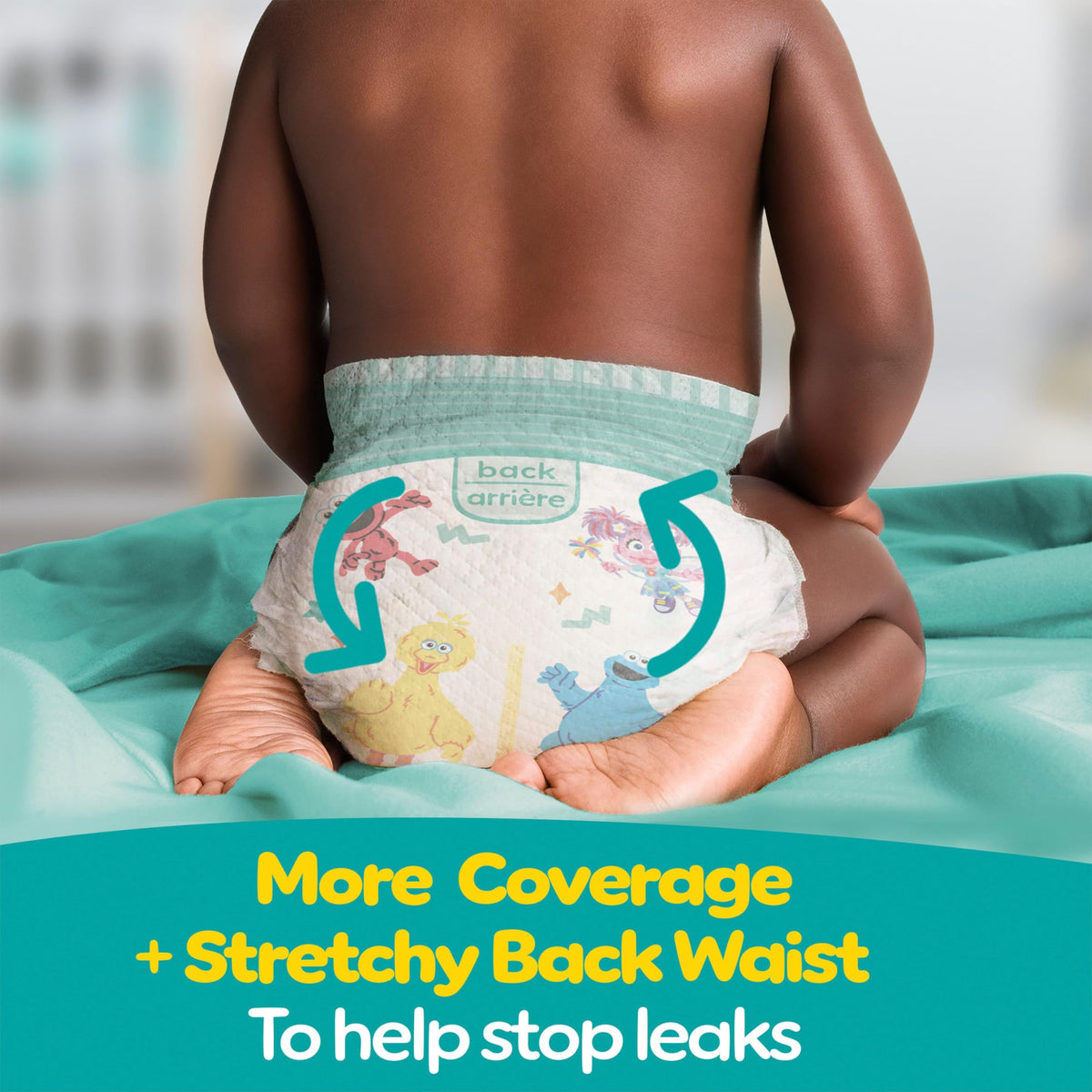 Pampers Baby-Dry Ultra Couches, Taille 7, 105 Couches