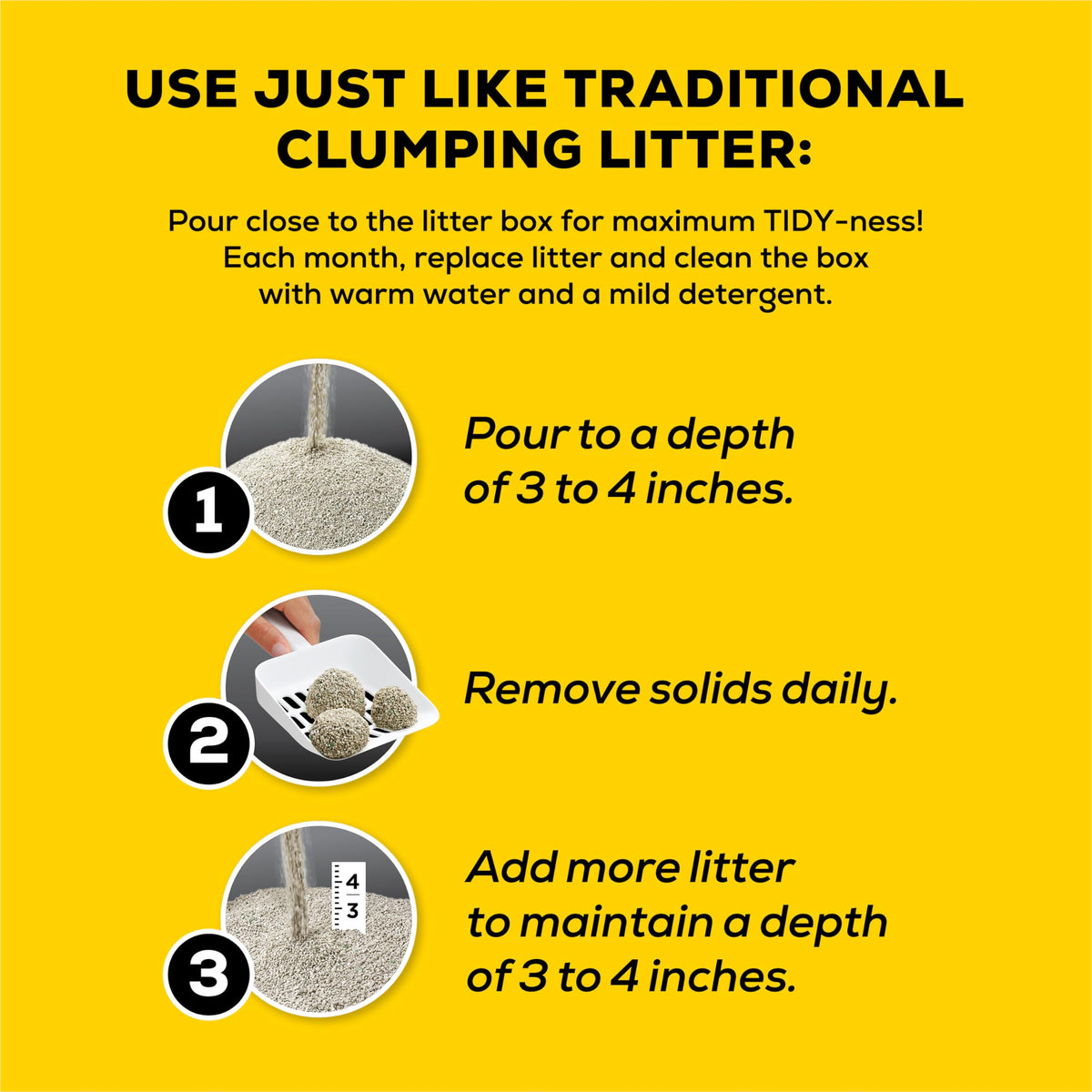 Tidy Cats 4-in-1 Strength Lightweight Multi-Cat Litter, 5.44 kg