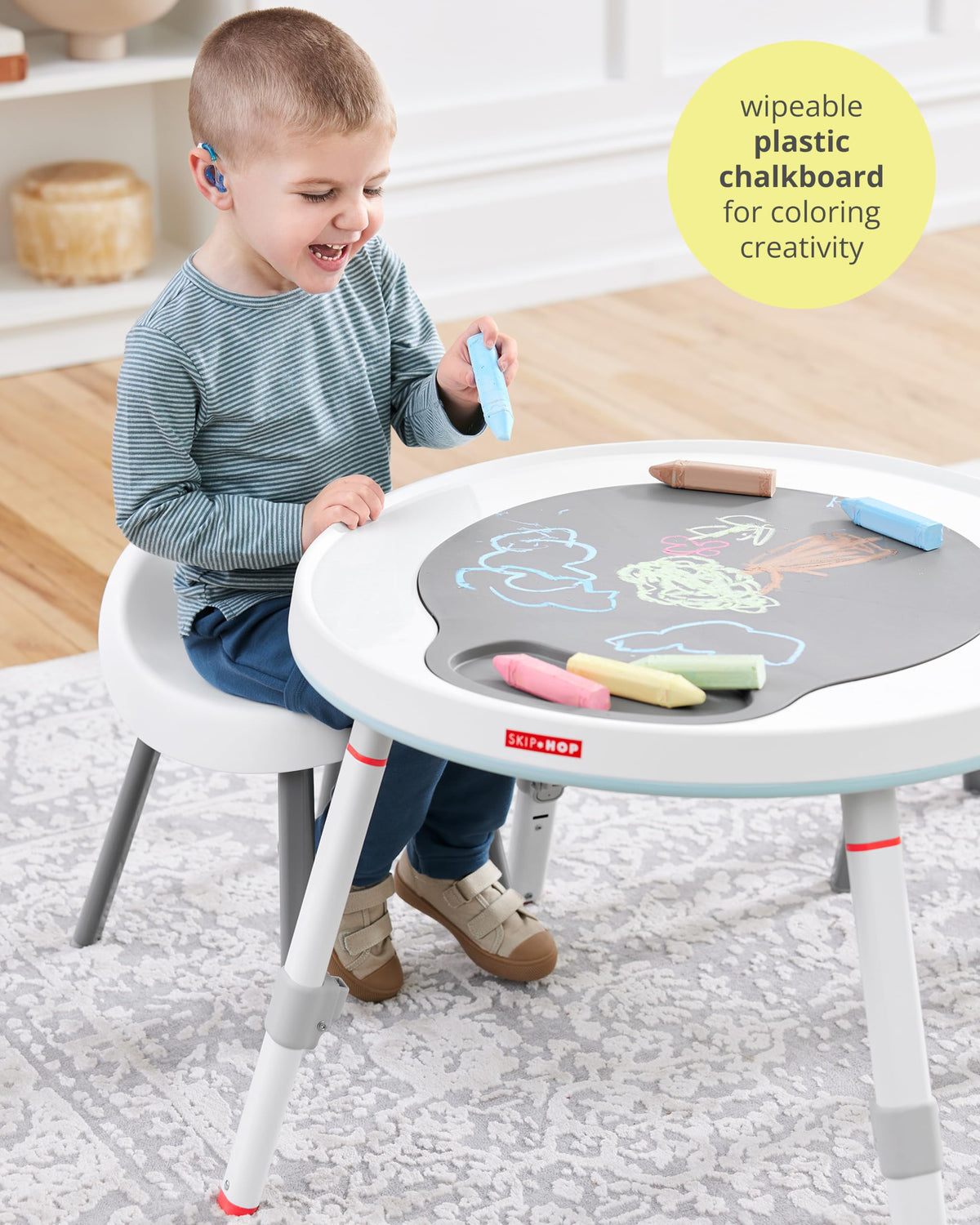 Skip Hop Baby Activity Center, 3-Stage, Silver Lining Cloud