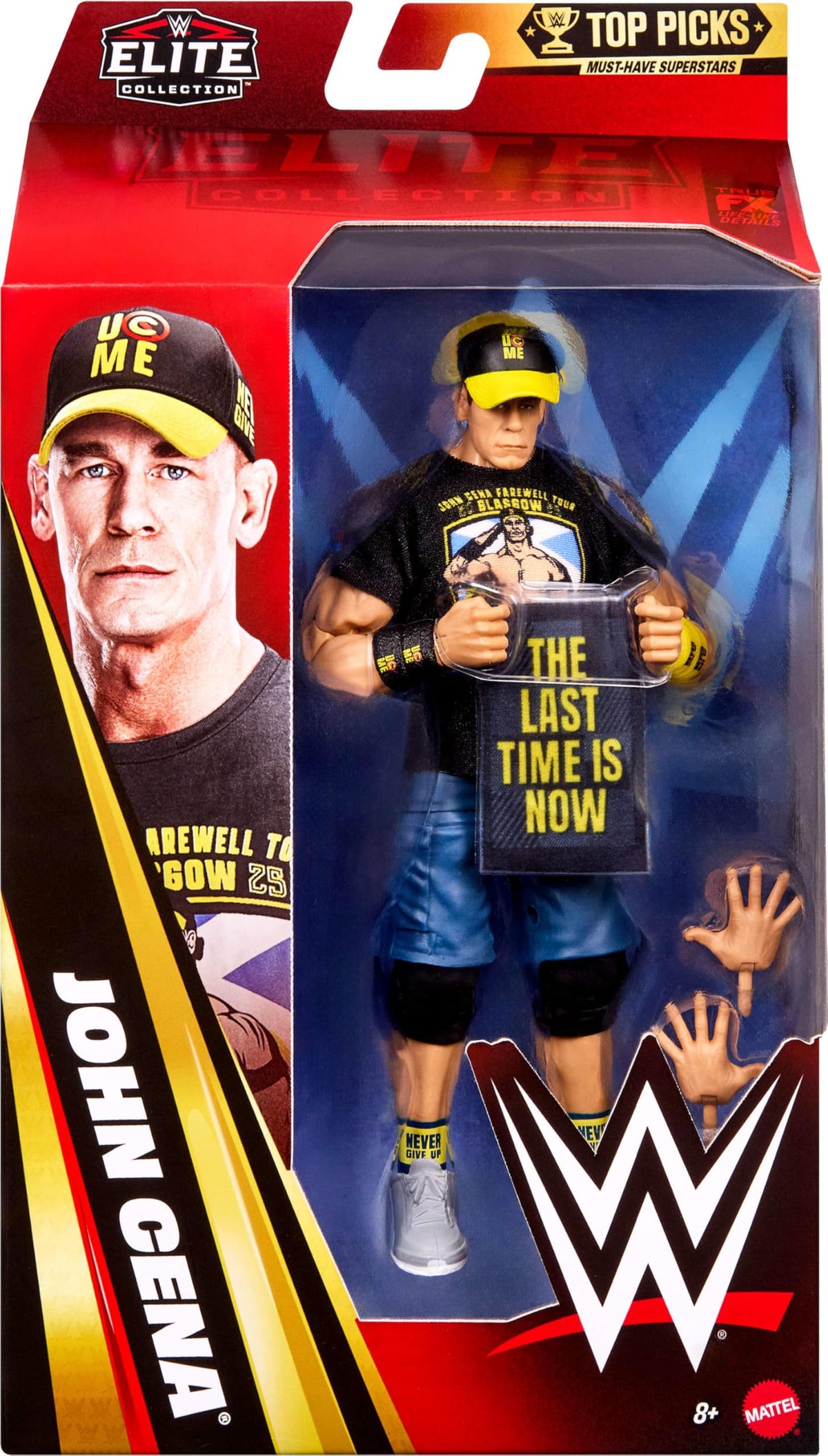 Mattel WWE Elite Collection Top Picks John Cena Action Figure