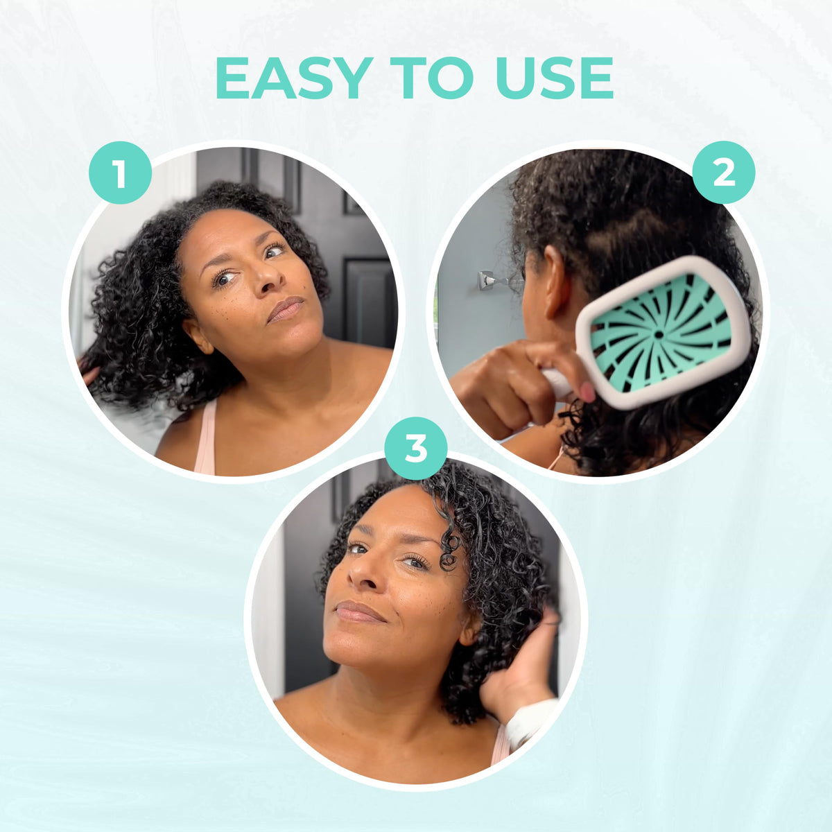 FHI Heat UNbrush Plus Curly Hair Brush with 84 UltraFlex Bristles
