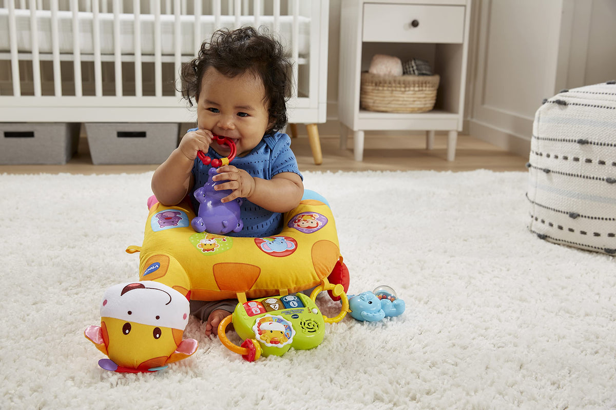 VTech Tummy Time Discovery Pillow, English Version