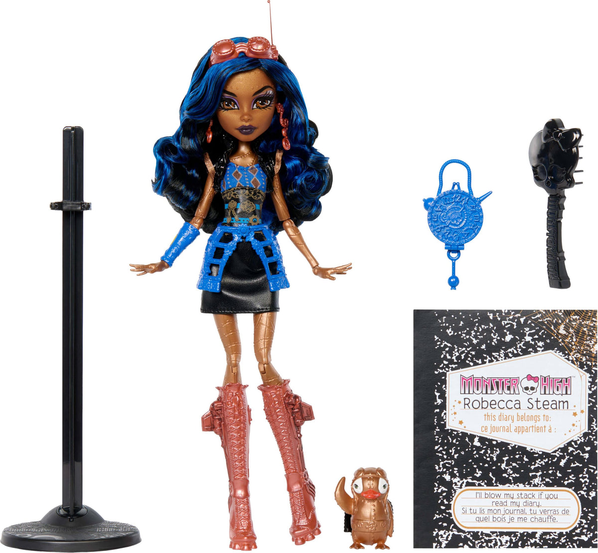 Monster High Boo-riginal Creeproduction Doll, Robecca Steam