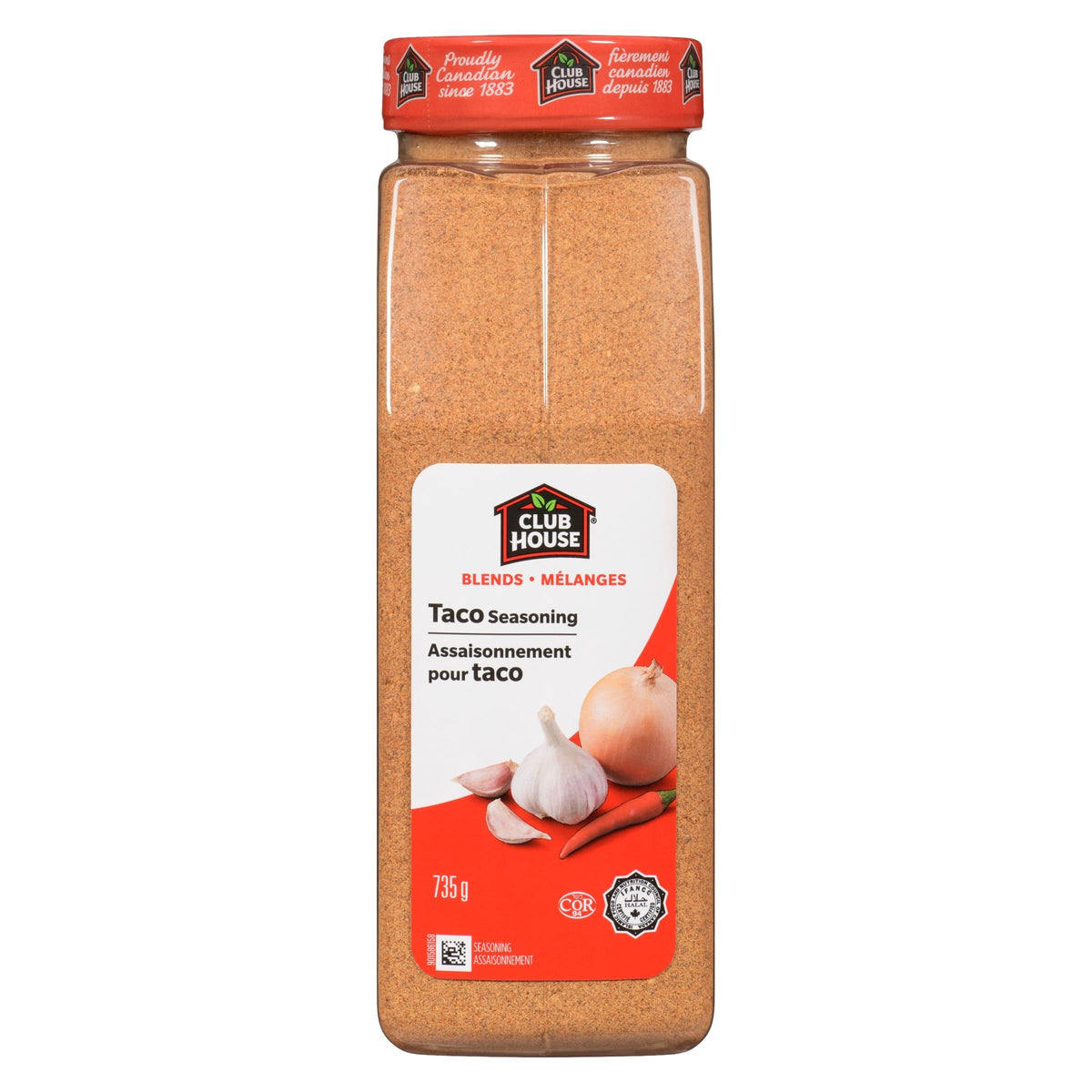 Club House Taco Seasoning, 735 g