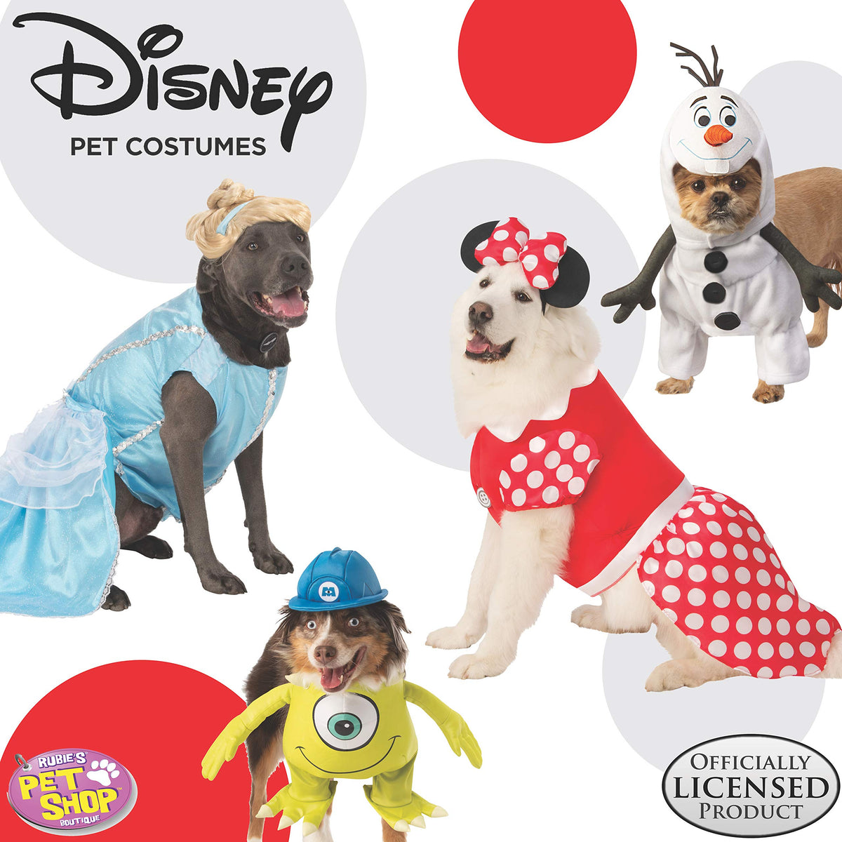Rubies Disney Little Mermaid Flounder Pet Costume, Large