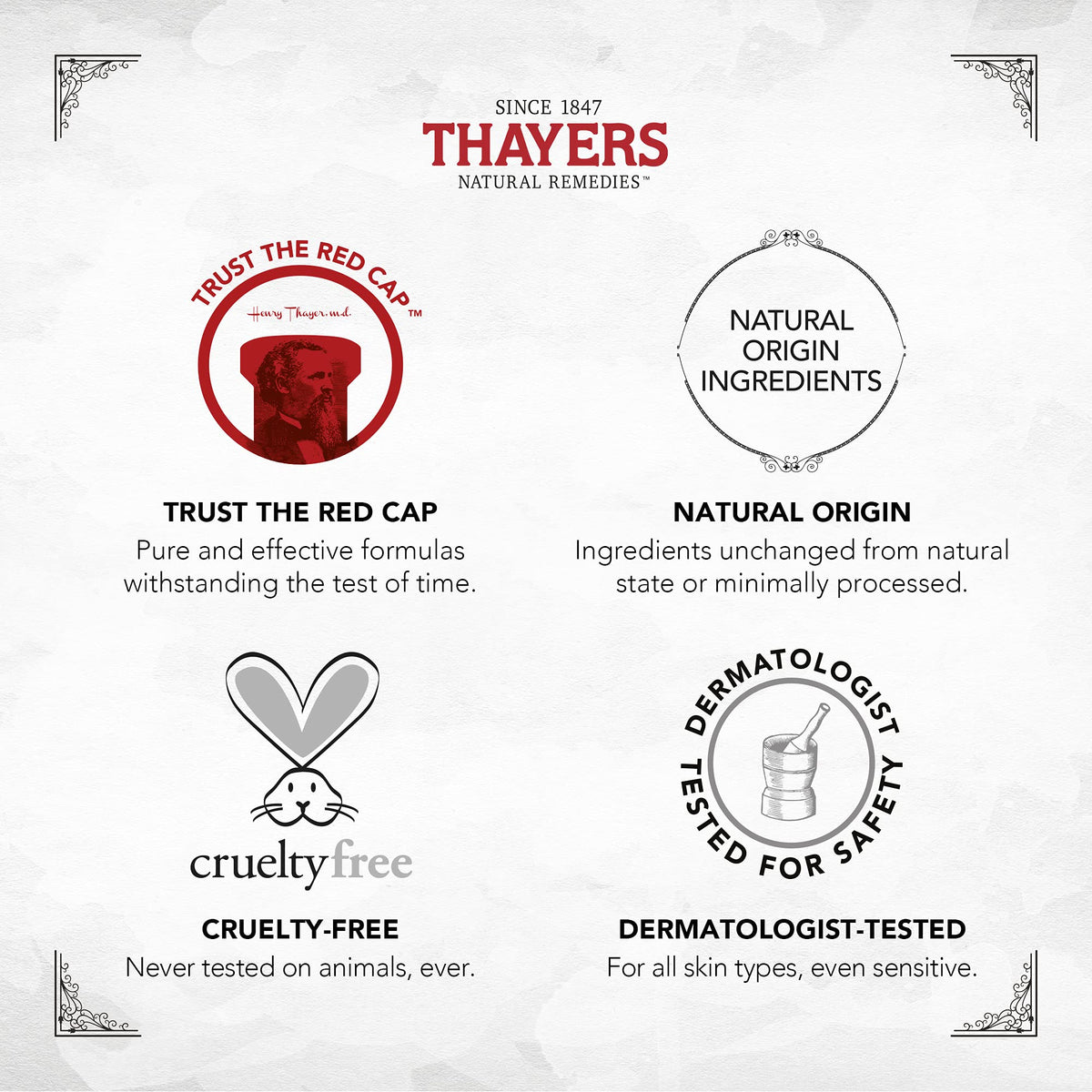 Thayers Alcohol-Free Witch Hazel Unscented Toner, 2 x 355mL