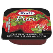 Kraft Pure Strawberry Jam with Pectin, 140 x 10 mL Cups