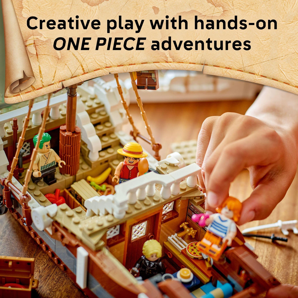 LEGO ONE PIECE The Going Merry Pirate Ship Building Set (75639)
