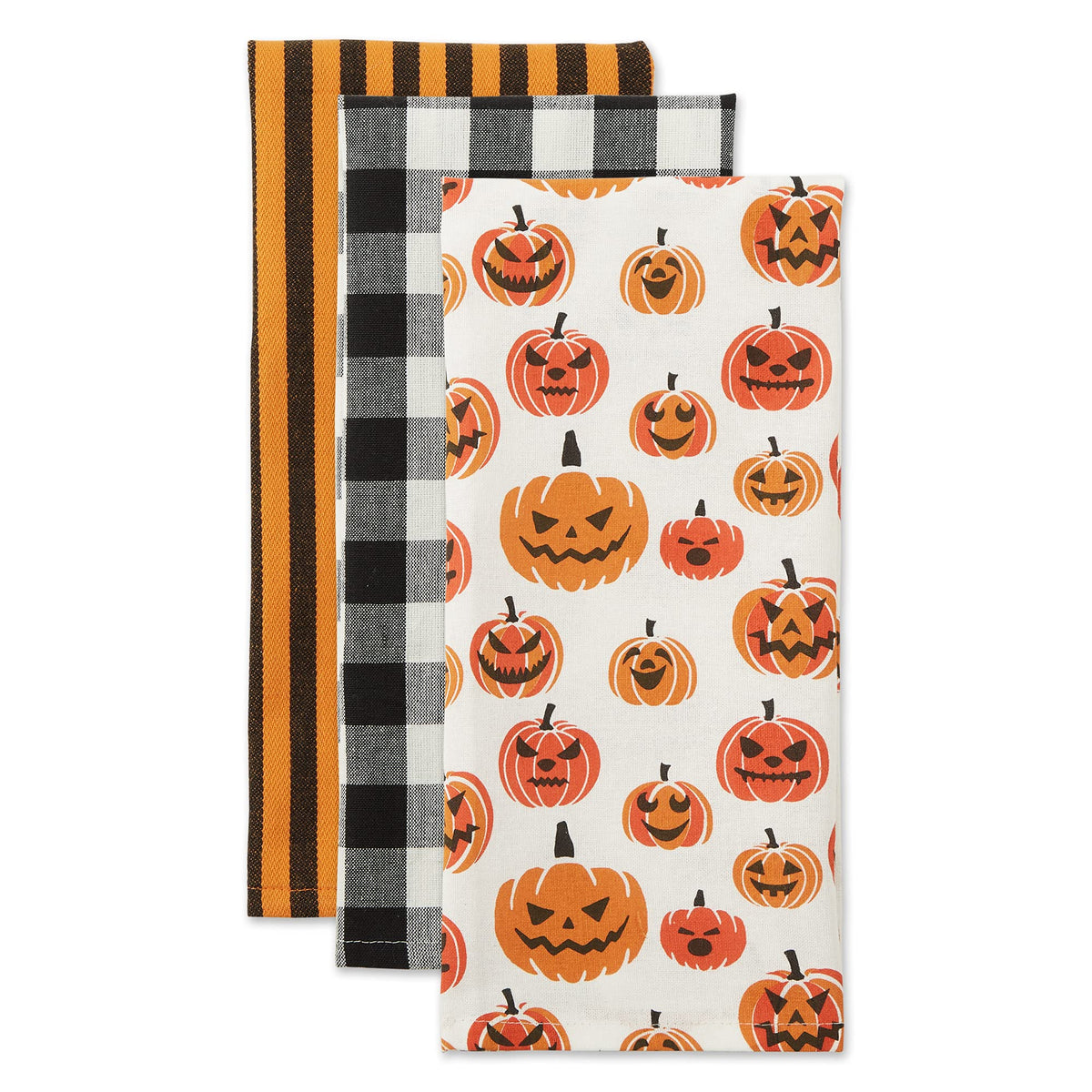 DII Halloween Hand Towels, 18x28, 3 Count