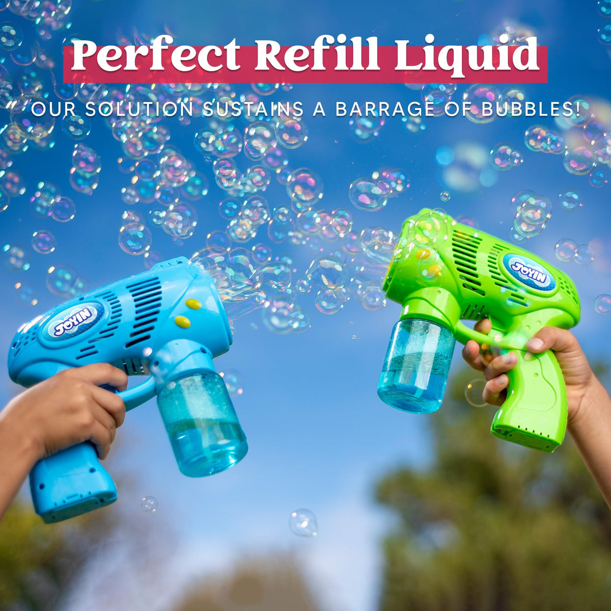 JOYIN Concentrated Bubble Solution Refill, 32 oz