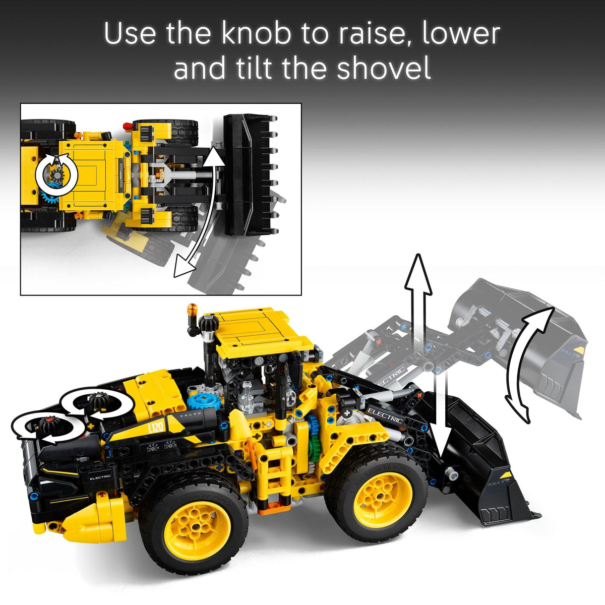 LEGO Technic Volvo L120 Electric Wheel Loader (42209)