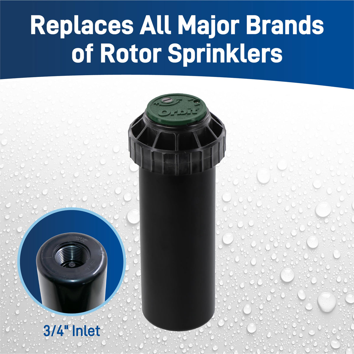 Orbit Watermaster 55461 Voyager 4-Inch Pop-Up Sprinkler Head, 2-Pack
