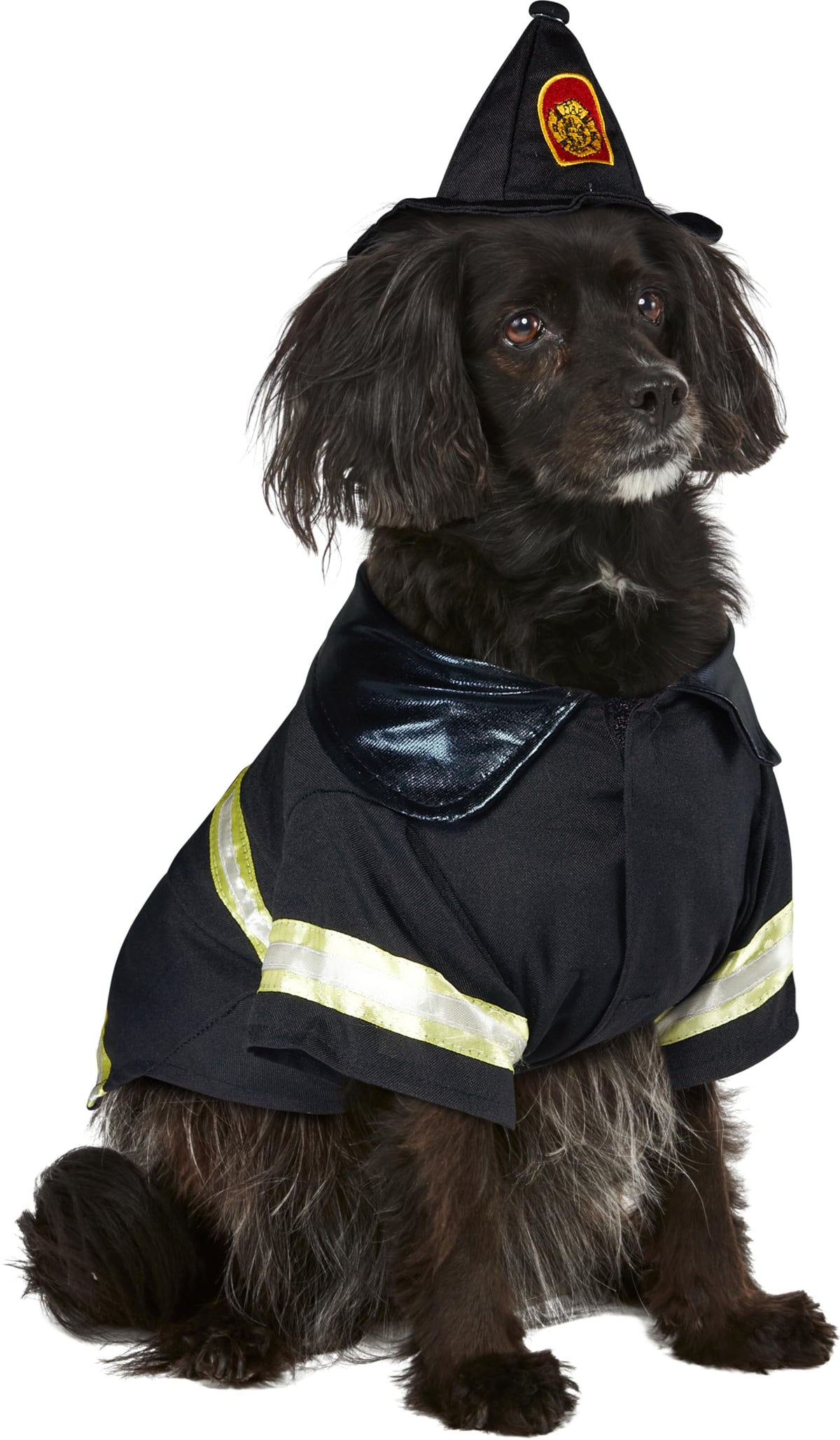 Rubies Halloween Classics Pet Costume, Large, Fire Fighter