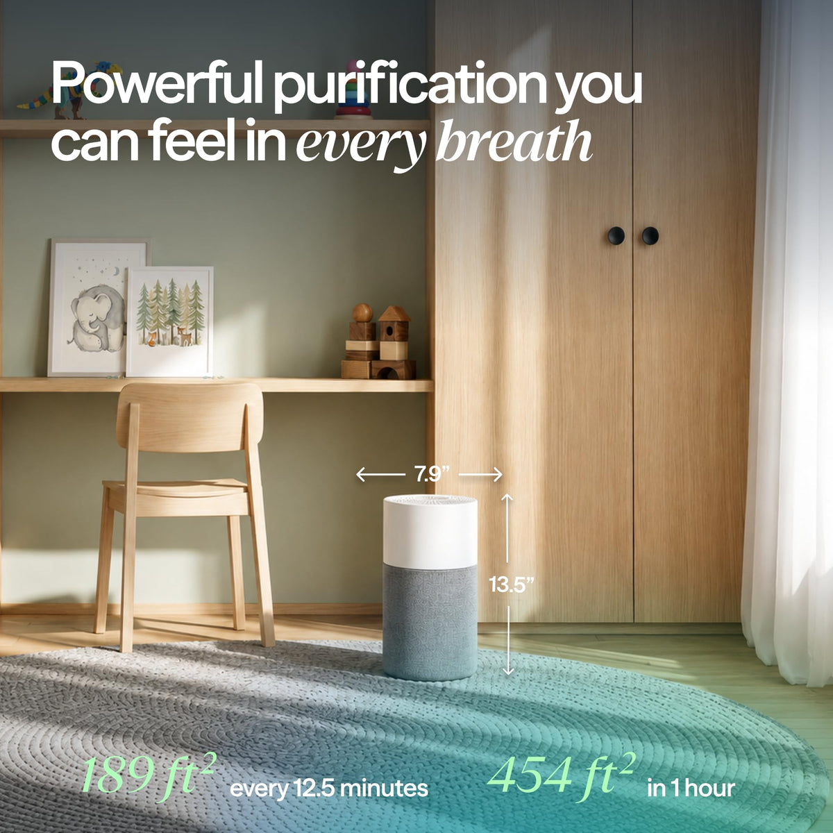 BLUEAIR Air Purifiers for Bedroom