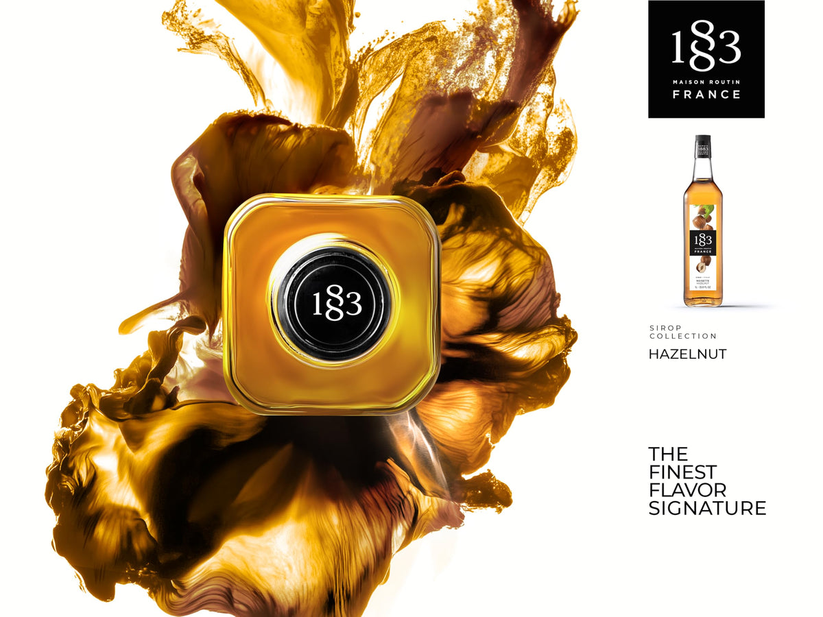 Maison Routin 1883 Roasted Hazelnut Syrup, 1000 mL