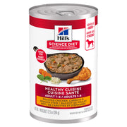 Hill's Science Diet Healthy Cuisine Dog Food, Chicken, 12 x 354 g