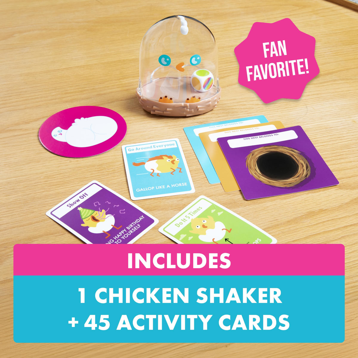 Exploding Kittens Hurry Up Chicken Butt Card Game, Ages 4+